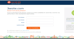 Desktop Screenshot of 3wsite.com